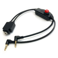 Radiosport Headset Cable for SuperLight Travel Headset and Maestro (A & B)