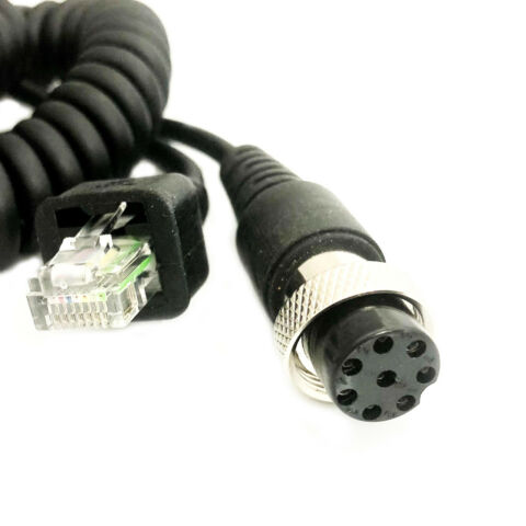 RJ-45 to 8-pin Foster FHM-x Microphone Cable