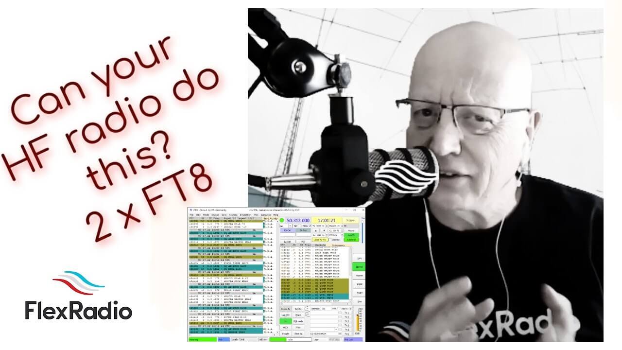 Can your HF radio do this? FT8 and FT4 at the same time on different